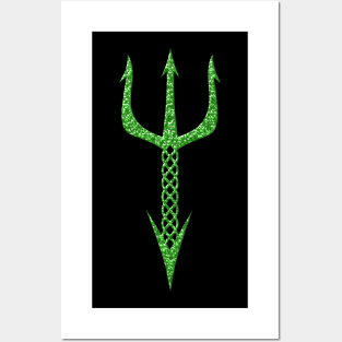 Trident Symbol Posters and Art